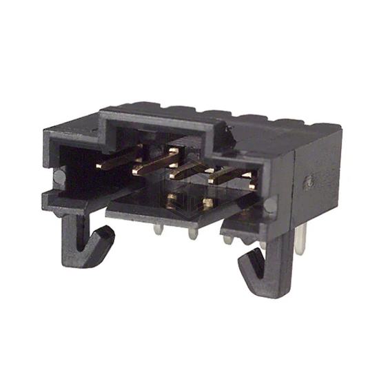 103673-4 - TE Connectivity AMP Connectors - Rectangular Connectors - Headers, Male Pins