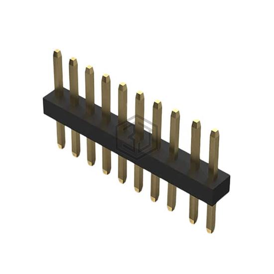 BC020-10-A-0200-0300-L-G - GCT - Rectangular Connectors - Headers, Male Pins