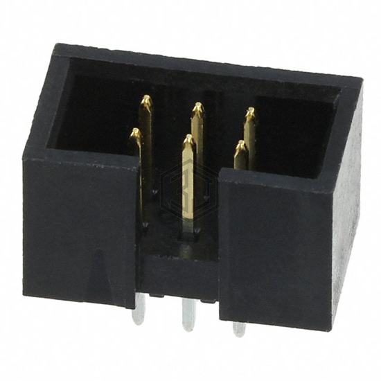 0878340619 - Molex - Rectangular Connectors - Headers, Male Pins