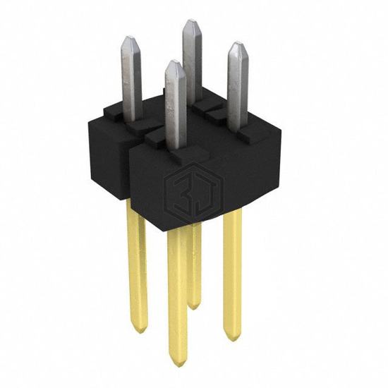 0901310762 - Molex - Rectangular Connectors - Headers, Male Pins