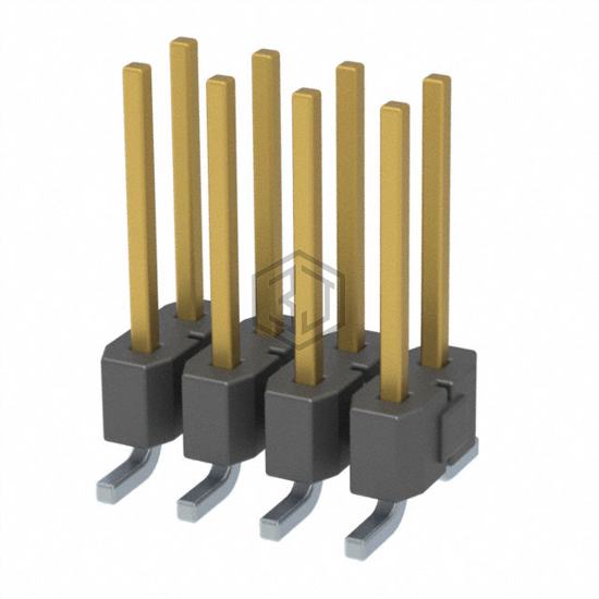 TSM-104-02-L-DV-P-TR - Samtec Inc. - Rectangular Connectors - Headers, Male Pins