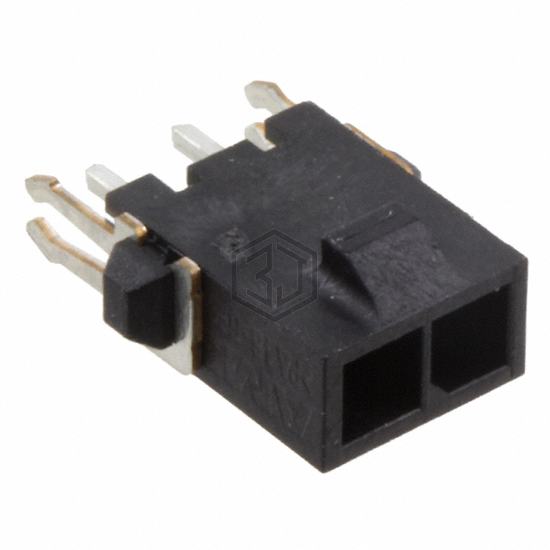 2-1445085-2 - TE Connectivity AMP Connectors - Rectangular Connectors - Headers, Male Pins
