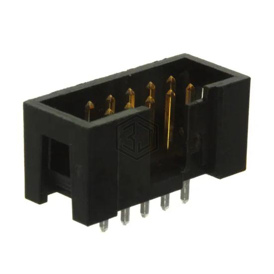 52601-S10-4LF - Amphenol ICC (FCI) - Rectangular Connectors - Headers, Male Pins