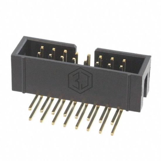 30316-5002HB - 3M - Rectangular Connectors - Headers, Male Pins