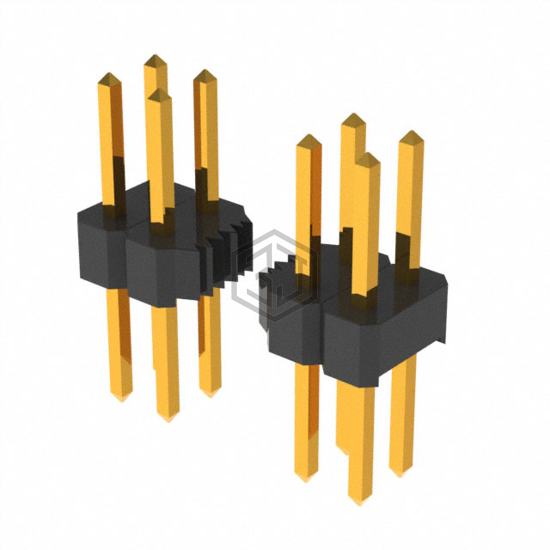 PRPC040DABN-RC - Sullins Connector Solutions - Rectangular Connectors - Headers, Male Pins
