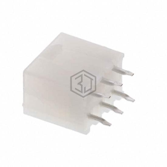 0460150606 - Molex - Rectangular Connectors - Headers, Male Pins