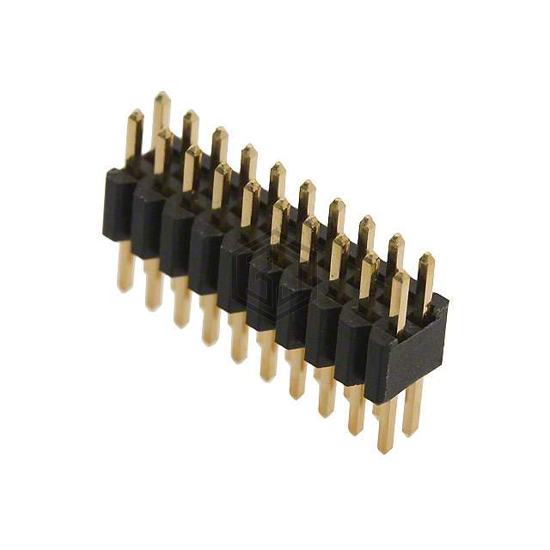 20021111-00020T4LF - Amphenol ICC (FCI) - Rectangular Connectors - Headers, Male Pins