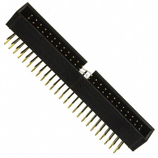 SBH11-PBPC-D25-RA-BK - Sullins Connector Solutions - Rectangular Connectors - Headers, Male Pins