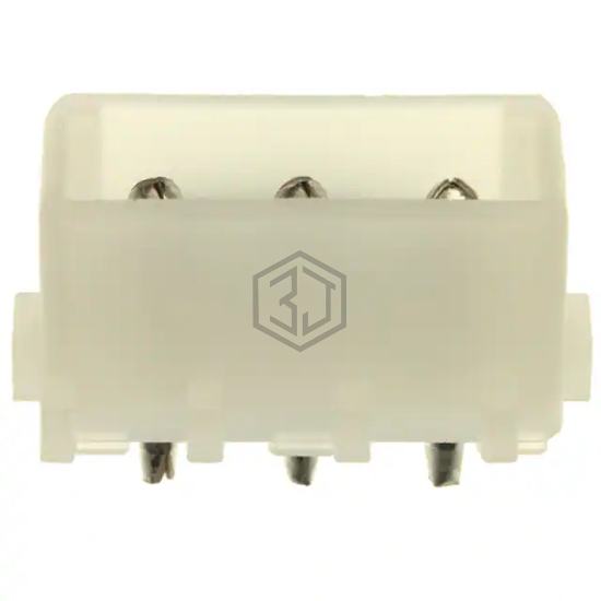 350210-1 - TE Connectivity AMP Connectors - Rectangular Connectors - Headers, Male Pins