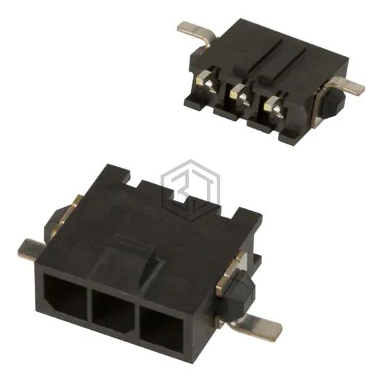 1445057-3 - TE Connectivity AMP Connectors - Rectangular Connectors - Headers, Male Pins
