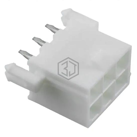 0460150602 - Molex - Rectangular Connectors - Headers, Male Pins