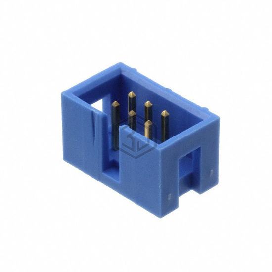 2-1761603-1 - TE Connectivity AMP Connectors - Rectangular Connectors - Headers, Male Pins