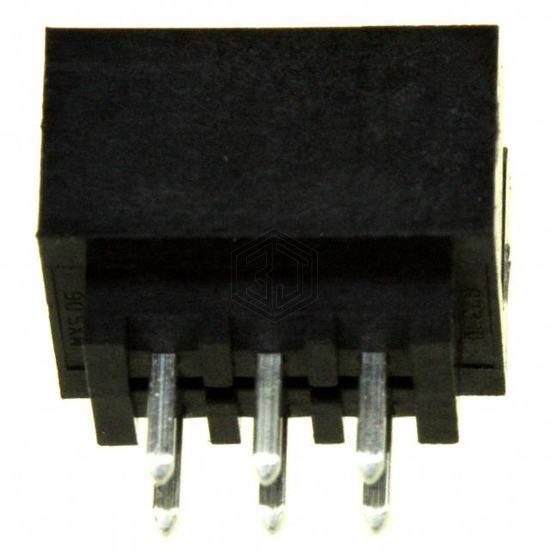 0878310620 - Molex - Rectangular Connectors - Headers, Male Pins
