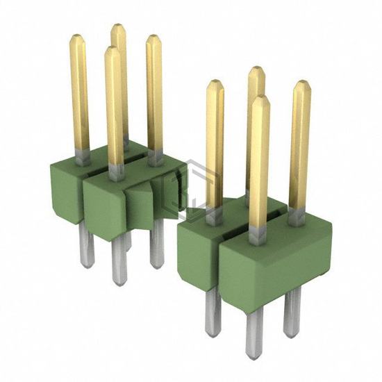 826632-8 - TE Connectivity AMP Connectors - Rectangular Connectors - Headers, Male Pins