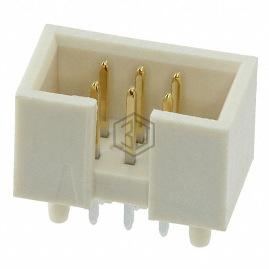 0878340611 - Molex - Rectangular Connectors - Headers, Male Pins