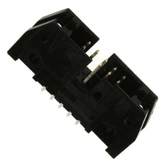 102153-1 - TE Connectivity AMP Connectors - Rectangular Connectors - Headers, Male Pins
