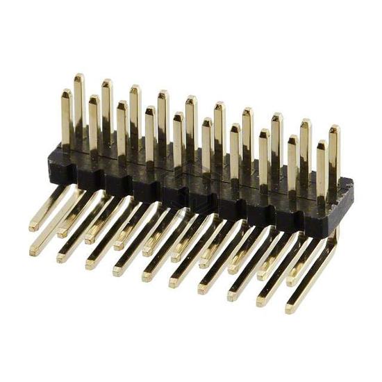 GRPB102MWCN-RC - Sullins Connector Solutions - Rectangular Connectors - Headers, Male Pins