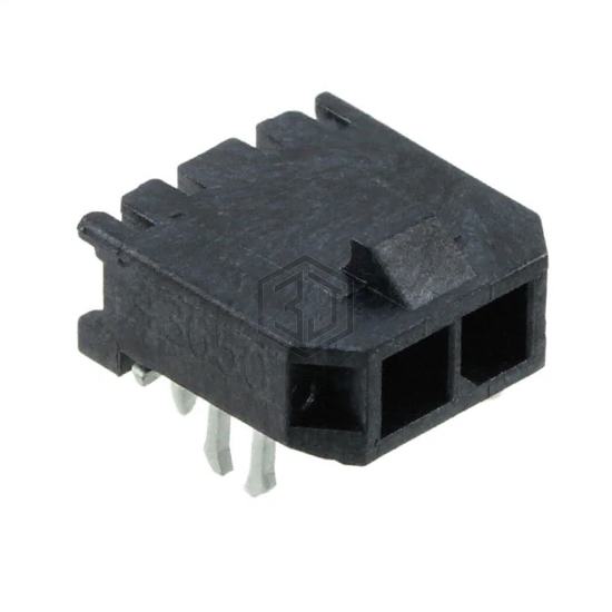0436500204 - Molex - Rectangular Connectors - Headers, Male Pins