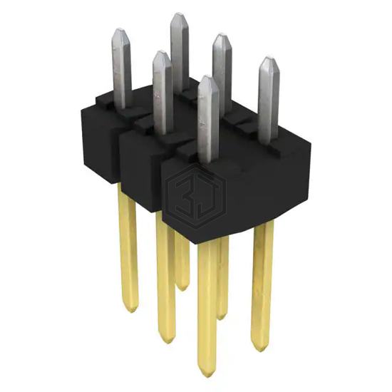 0901310763 - Molex - Rectangular Connectors - Headers, Male Pins