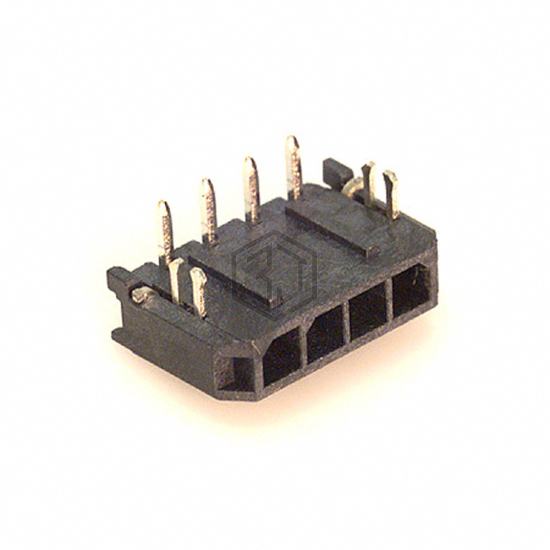 0436500403 - Molex - Rectangular Connectors - Headers, Male Pins