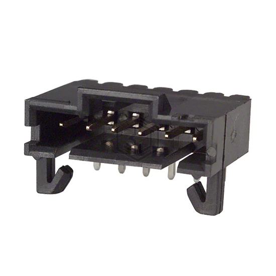 103904-5 - TE Connectivity AMP Connectors - Rectangular Connectors - Headers, Male Pins