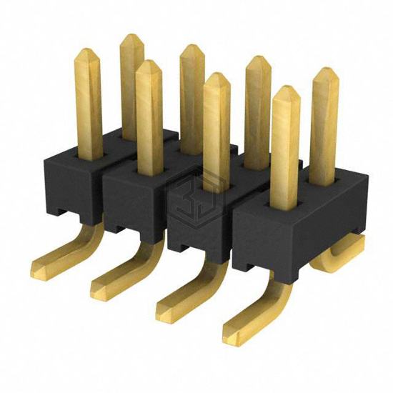 TMM-104-01-G-D-SM-P-TR - Samtec Inc. - Rectangular Connectors - Headers, Male Pins