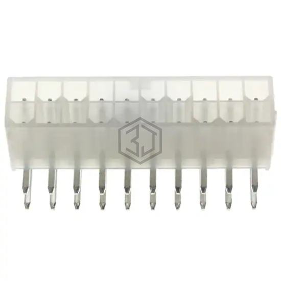 2-1586041-0 - TE Connectivity AMP Connectors - Rectangular Connectors - Headers, Male Pins