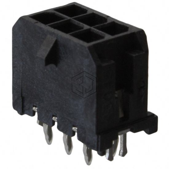 0430450624 - Molex - Rectangular Connectors - Headers, Male Pins