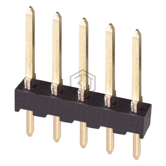 87224-5 - TE Connectivity AMP Connectors - Rectangular Connectors - Headers, Male Pins