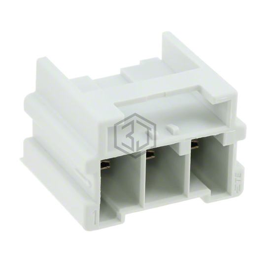1-1969688-3 - TE Connectivity AMP Connectors - Rectangular Connectors - Headers, Male Pins