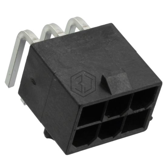 0457320001 - Molex - Rectangular Connectors - Headers, Male Pins