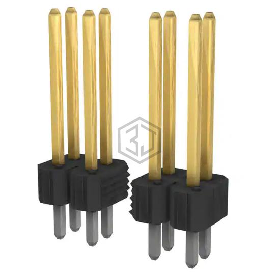 68464-120HLF - Amphenol ICC (FCI) - Rectangular Connectors - Headers, Male Pins