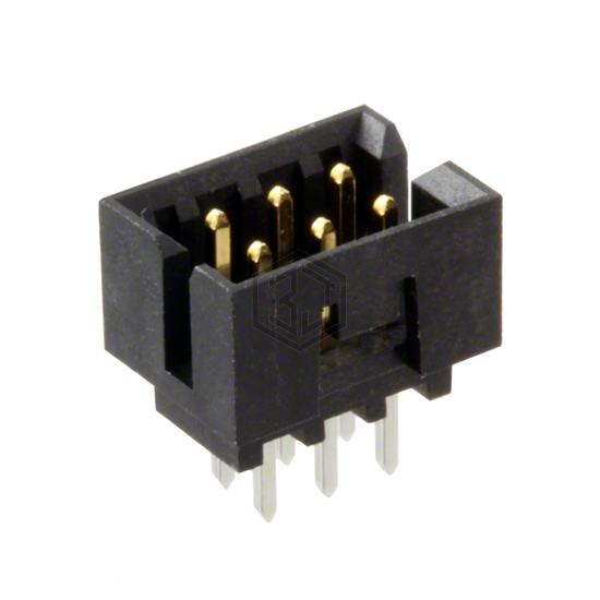 0878310642 - Molex - Rectangular Connectors - Headers, Male Pins