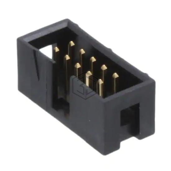 1761681-3 - TE Connectivity AMP Connectors - Rectangular Connectors - Headers, Male Pins