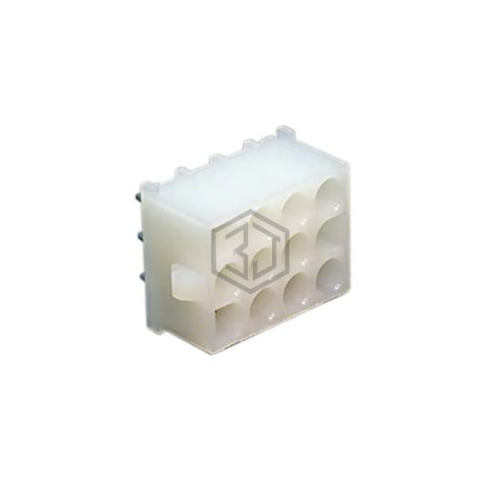0010844120 - Molex - Rectangular Connectors - Headers, Male Pins