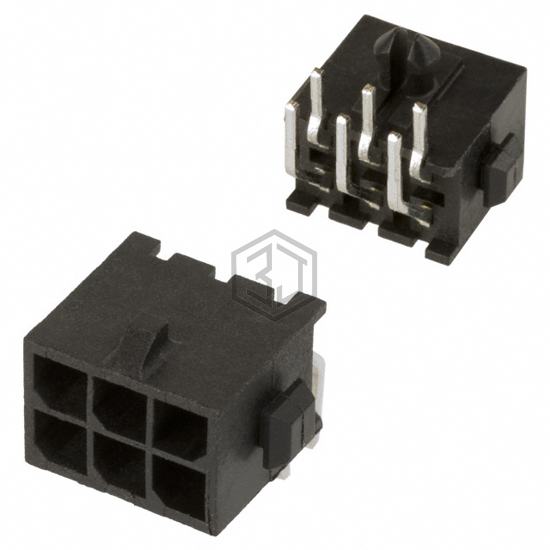3-794618-6 - TE Connectivity AMP Connectors - Rectangular Connectors - Headers, Male Pins