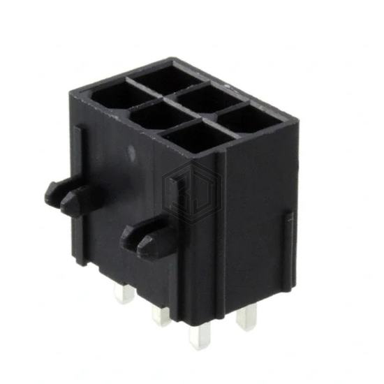 0457180002 - Molex - Rectangular Connectors - Headers, Male Pins