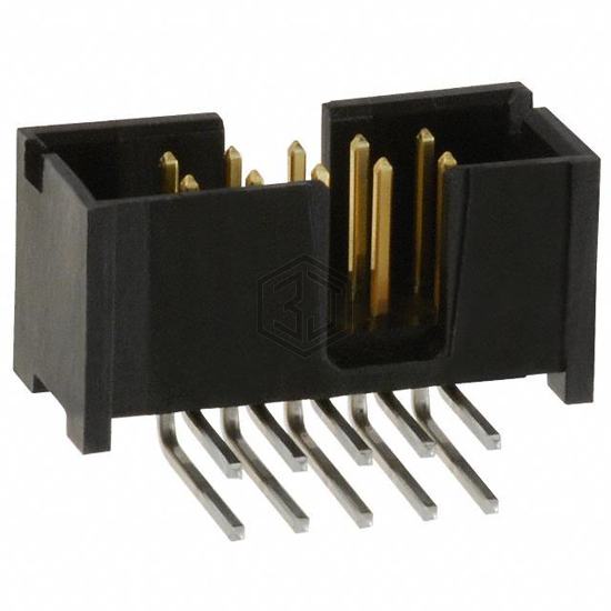 0702471054 - Molex - Rectangular Connectors - Headers, Male Pins