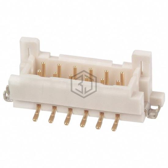 DF11G-12DP-2V(50) - Hirose Electric Co Ltd - Rectangular Connectors - Headers, Male Pins
