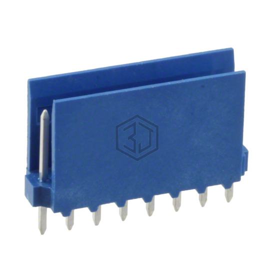 281695-8 - TE Connectivity AMP Connectors - Rectangular Connectors - Headers, Male Pins