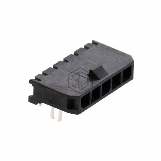 0436500509 - Molex - Rectangular Connectors - Headers, Male Pins
