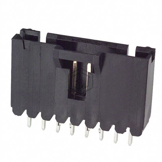 104809-7 - TE Connectivity AMP Connectors - Rectangular Connectors - Headers, Male Pins