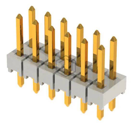HTSW-106-07-G-D - Samtec Inc. - Rectangular Connectors - Headers, Male Pins