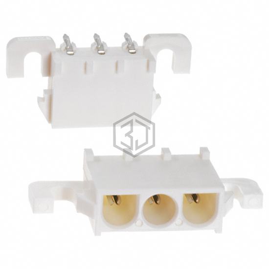1-350943-0 - TE Connectivity AMP Connectors - Rectangular Connectors - Headers, Male Pins