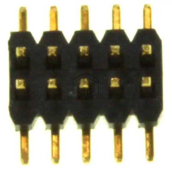 SMH101-LPSE-D05-SP-BK - Sullins Connector Solutions - Rectangular Connectors - Headers, Male Pins