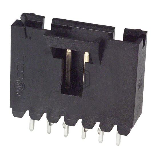 5-103908-5 - TE Connectivity AMP Connectors - Rectangular Connectors - Headers, Male Pins