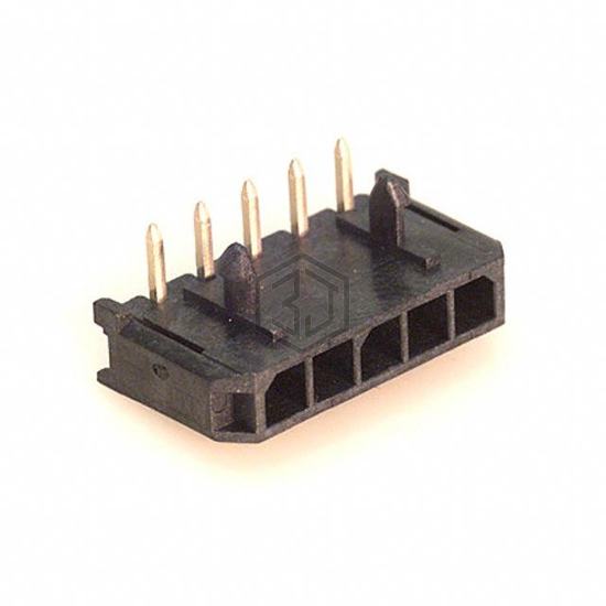 0436500501 - Molex - Rectangular Connectors - Headers, Male Pins