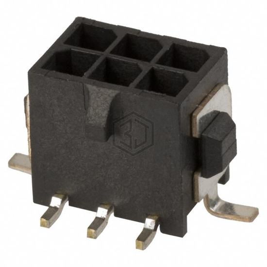 3-794636-6 - TE Connectivity AMP Connectors - Rectangular Connectors - Headers, Male Pins