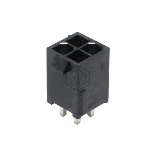 0462071004 - Molex - Rectangular Connectors - Headers, Male Pins