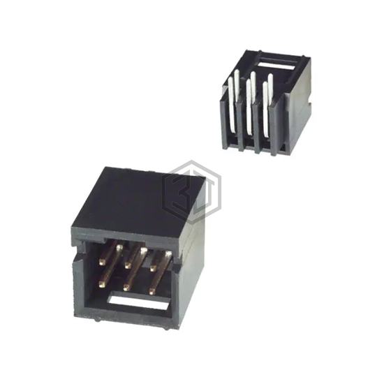 5-103166-1 - TE Connectivity AMP Connectors - Rectangular Connectors - Headers, Male Pins